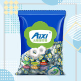 Aixi 无糖薄荷糖2280g袋装零食办公室清新口气糖饭店老式招待糖果袋装 柠檬味2280g