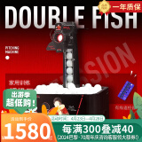 双鱼（DOUBLE FISH） 乒乓球发球机超级三代台式落地式智能初学级发球器 乒乓球训练器 超级三代 含捡球器 附集球网、乒乓球