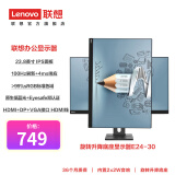 联想（Lenovo）E系列24/27英寸FHD/2K高清电脑显示器商务办公家用显示屏幕 23.8英寸/100Hz/旋转升降底座E24-30 电脑显示器