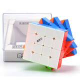 奇艺 四阶魔方 实色磨砂面 附教程手感顺滑专业比赛儿童玩具 四阶魔方【磁力版】+教程