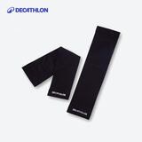 迪卡侬穿戴装备袖套公路山地骑行冰袖防晒透湿男女成人 经典酷黑_M