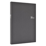 Nakabayashi 日本仲林 3寸拍立得相册影集252枚小型插页式收藏纪念册收纳本竖版 灰色PLD-INS-252-CG