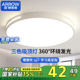 ARROW箭牌照明 卧室灯LED餐厅吸顶灯客厅灯阳台灯圆形灯具JP1XD0202461