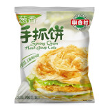 潮香村葱香手抓饼900g10片 方便早餐食品 手撕饼葱油手抓饼