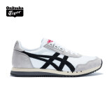 Onitsuka Tiger鬼塚虎男女鞋休闲鞋子透气运动鞋减震慢跑鞋DUALIO 白色0190 36