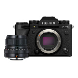 富士（FUJIFILM）X-T5/XT5 微单相机 套机（23mm F2) 4020万像素 7.0档五轴防抖 6K30P 经典机械拨盘 黑色