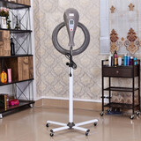 发廊冷烫染发焗油美发加热器烘发机理发店飞碟加速器加热烫发机器 立式智能电脑版加大脚灰色