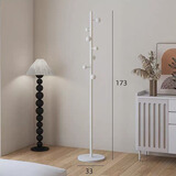 熊猫春秋落地挂衣架儿童卡通卧室床边挂衣服架子创意挂包架不占空间衣帽架 单个架子