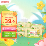 贝亲(Pigeon) 湿巾 婴儿湿纸巾 宝宝湿巾 儿童湿巾 柔湿巾 6连包