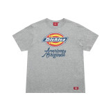dickies 纯棉短袖T恤男 情侣男女同款 印花休闲百搭上衣7087 中羽灰 XL