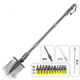 哈拿 HN-G33标准版工兵铲多功能户外野营车载折叠铁锹中国工铲大号铲