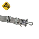 麦格霍斯magforce中国台湾台马1.5寸滑动式背带mp0221背包肩带户外配饰 灰色