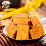 鲁老记夷陵锅巴 办公室休闲零食老式怀旧膨化食品粗粮玉米锅巴夷陵酥 【家庭装】5袋*160g