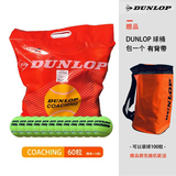 登路普网球ING50%含毛量耐打专业训练使用教练发球机用球行货高级训练球 D coahing 60粒 