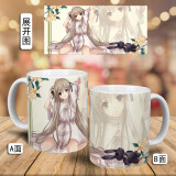 卡依欣缘之空水杯变色杯动漫周边穹妹马克杯春日野穹陶瓷杯咖啡杯子定制 穹妹-1 C形把不变色杯
