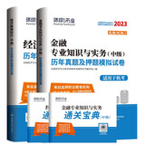 环球网校官方2023年版中级经济师考试历年真题2022题库试卷基础知识金融专业与实务刘艳霞全套4本