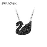 施华洛世奇【生日礼物】Swan天鹅项链女吊坠轻奢送女友女 镀白金色（小） 5347330