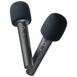 【9成新】MIJIA K歌麦克风 大屏版 2支装 小米电视 Redmi电视家庭KTV电视麦克风 双人无线连麦 36种预设音效