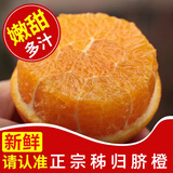 庾丰湖北秭归脐橙 当季现摘新鲜柑橘水果整箱孕妇 手剥夏橙子 5斤装（净重4.5斤）65mm+ 产地源头直发 品质甄选