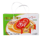 美丹美丹白苏打饼干礼盒装1000g蔬菜原味鲜葱燕麦芝麻年货礼品 芝麻味 美丹礼盒1000g