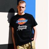 dickiesDickies 时尚字母LOGO印花短袖T恤 DK007087   黑色 XL