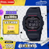 卡西欧（CASIO）手表男士G-SHOCK经典小方块防水运动电子日韩表GW-B5600HR-1PR