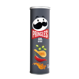 品客（PRINGLES）薯片膨化食品酸奶洋葱味办公室休闲小零食追剧大礼包多口味可选 香辣味110g1罐