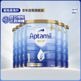 爱他美（Aptamil）金装澳洲版 婴儿配方奶粉 1段(0-6月) 900g 6罐箱装