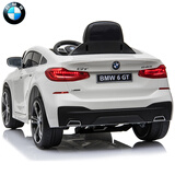 贝瑞佳【宝马授权】儿童电动汽车四轮遥控汽车可坐人小孩玩具车宝宝童车 白色】四驱遥控摇摆蓝牙音乐皮座