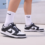 耐克（NIKE）官方DUNK LOW男运动鞋复古板鞋夏季低帮熊猫配色DD1391 100白色/黑/白色 38.5