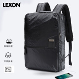 乐上（LEXON）背包双肩包男15.6英寸商务电脑包手提公文包单肩斜挎包通勤 黑