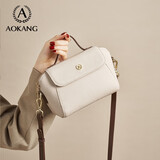 奥康包包女包牛皮新潮手提包轻奢斜挎单肩包教师节生日礼物送妈妈老婆