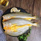鸿顺三去黄花鱼700g/2条 醇香黄鱼鲞 免杀即烹  生鲜 鱼类 海鲜水产
