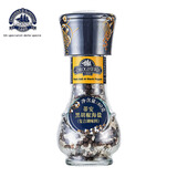 蒂安D&A 海盐黑胡椒粒研磨瓶80g 意大利进口 粗盐西餐牛排烧烤调味料