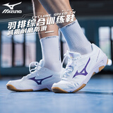 美津浓（MIZUNO）CYCLONE SPEED CN排球鞋综合室内外训练鞋男女款羽毛球鞋乒乓球鞋 暮山紫【热销】CYCLONE SPEED CN 38 =240mm
