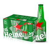 喜力经典铝瓶330ml*24瓶整箱装 喜力啤酒Heineken 婚宴用酒
