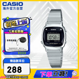 卡西欧（CASIO）手表 时尚休闲小金表 简约女士手表石英表电子表LA670WAD-1DF