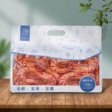 鳌鲜有货烤虾干特大九节虾干开袋即食原味超大号对虾仁干货特产礼盒一斤装 大号九节虾干2斤(约55只/斤)礼袋