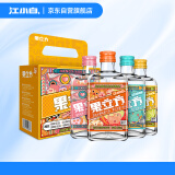 江小白 果立方果汁酒 168ml*4瓶 组合装 蜜桃/白葡萄/卡曼橘/混合水果