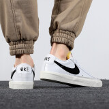 耐克（NIKE）男鞋夏季新款运动鞋COURT防滑耐磨低帮板鞋时尚百搭潮流休闲鞋 DA6364-101/开拓者/白黑 42