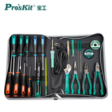 宝工（Pro'sKit）（Pro'sKit) PK-813H 电器 家用维修工具组 五金工具套装(22件)