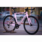 SUNPEED速比特 GALAXY 银河碟刹铝合金公路车入门级公路自行车 银河GALAXY粉色 XL 180-187