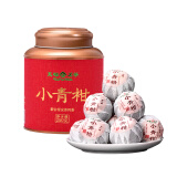 天福茗茶 茶叶 广东新会小青柑柑普茶罐装250g