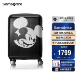 新秀丽（Samsonite）行李箱男女通用拉杆箱迪士尼潮酷米奇旅行箱AF9*09009黑色29英寸