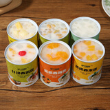 伊寻园酸奶水果罐头新鲜橘子黄桃西米露6罐混合装整箱休闲零食什锦菠萝 【6罐装】酸奶黄桃3 酸奶葡萄3