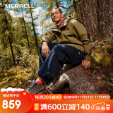 迈乐（Merrell）男女款户外越野徒步鞋MOAB GTX防水透气防滑抓地耐磨登山鞋 J035797 灰深兰-3 GTX男款 40