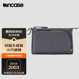 INCASE Facet多功能旅行电脑包苹果数据线耳机充电器U盘充电宝鼠标配件整理袋便携手提包灰黑色