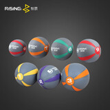 RISING锐思橡胶药球健身球弹力重力球私教体能训练medicine ball 10KG