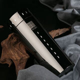 银杯子999纯银内胆足银保健雪花银水杯保温杯银茶杯高档刻字 直身款999银内胆