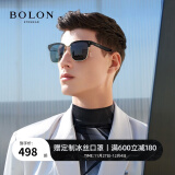 暴龙（BOLON）眼镜偏光太阳镜男复古时尚墨镜潮流眼镜驾驶镜BL6105 C17-蓝灰色